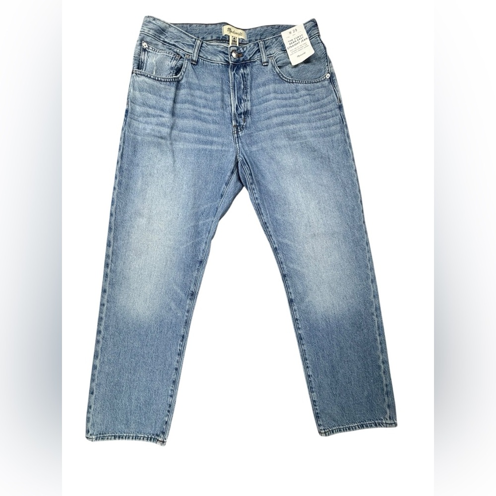 NWT | Madewell | The Curvy‎ Dean Easy Straight Jean | Size 29